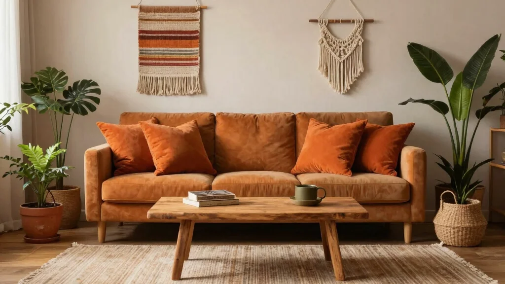 17 Burnt Orange Throw Pillows Ideas for Warm Spaces