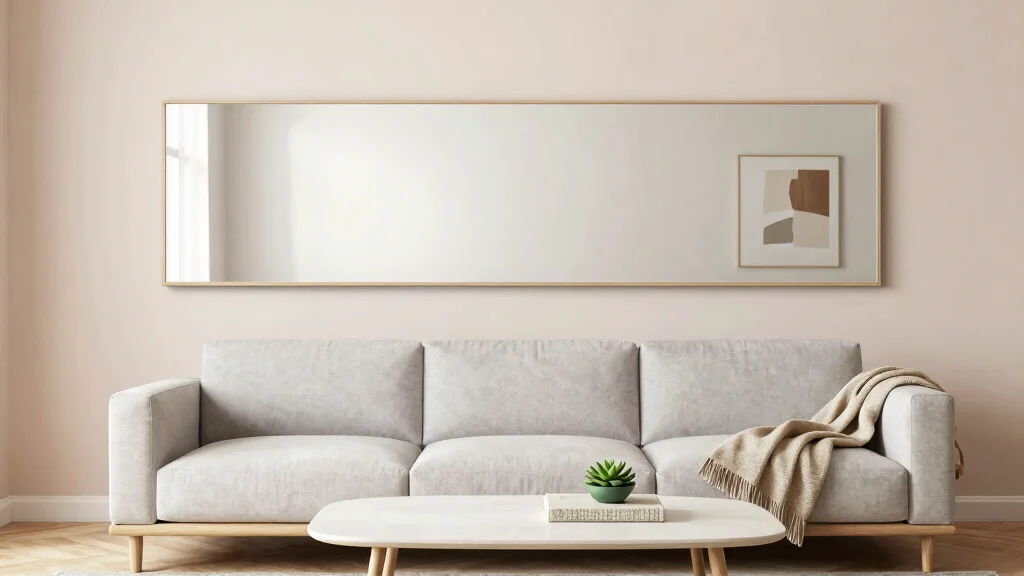 17 Horizontal Mirrors on Wall Living Room Ideas