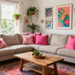 17 Hot Pink Throw Pillows Ideas