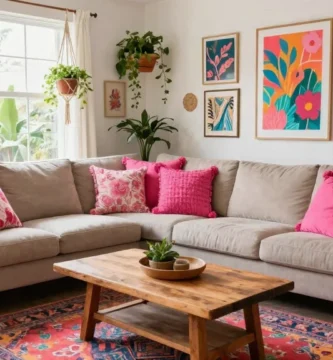 17 Hot Pink Throw Pillows Ideas