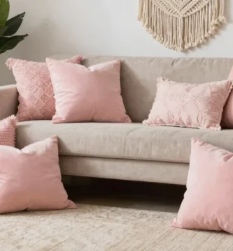 17 Light Pink Throw Pillows Ideas for a Cozy Boho-Chic Home