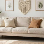 17 Neutral Throw Pillow Couch Ideas for a Bohemian-Inspired Cozy Living Room