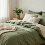 17 Olive Green Sheets Bedding Ideas