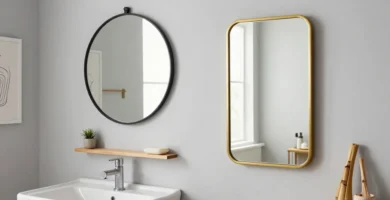 17 Small Mirrors on Wall Ideas for Minimal Decor