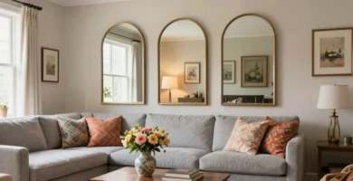 17 Three Arched Mirrors on Wall Ideas for Elegant Spaces