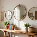 18 3 Circle Mirrors on Wall Ideas for Balanced Design