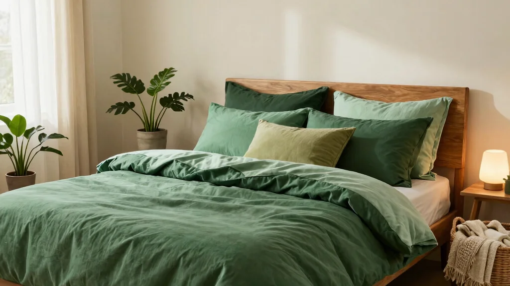 18 Bedding Ideas Green for Cozy Bedrooms