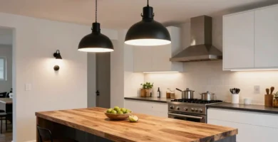 18 Black Kitchen Lighting Fixtures Ideas