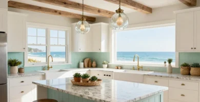 18 Coastal Kitchen Lighting Fixtures Ideas