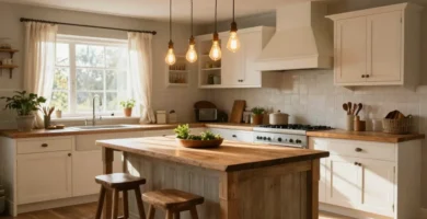 18 Cottage Kitchen Lighting Fixtures Ideas