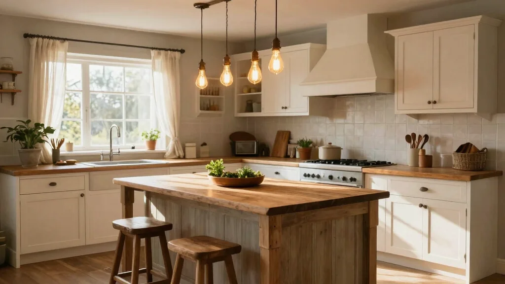 18 Cottage Kitchen Lighting Fixtures Ideas