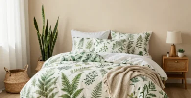 18 Eco-Friendly Green Bedroom Bedding Ideas for a Nature-Inspired Retreat