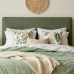 18 Eco-Friendly Green Headboard Bedding Ideas for a Sustainable Bedroom