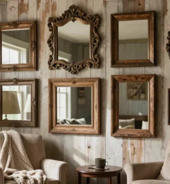 18 Framed Mirrors on Wall Ideas for Elegant Decor
