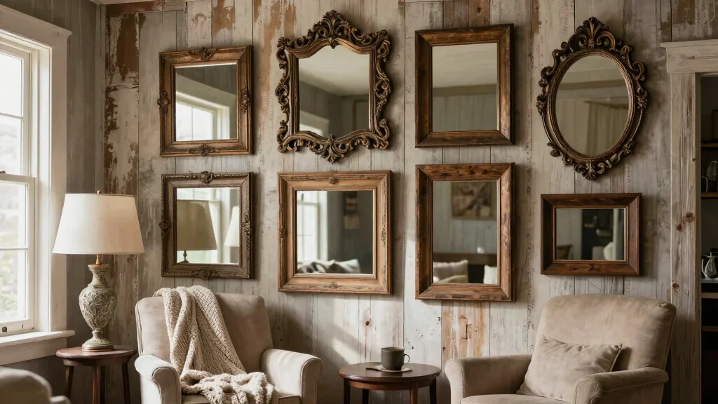 18 Framed Mirrors on Wall Ideas for Elegant Decor