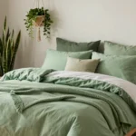 18 Green Bedding Master Bed Ideas for an Eco-Friendly Oasis