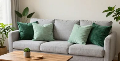 18 Green Throw Pillows Living Room Ideas
