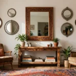 18 Hanging Mirrors on the Wall Ideas for Layered Decor