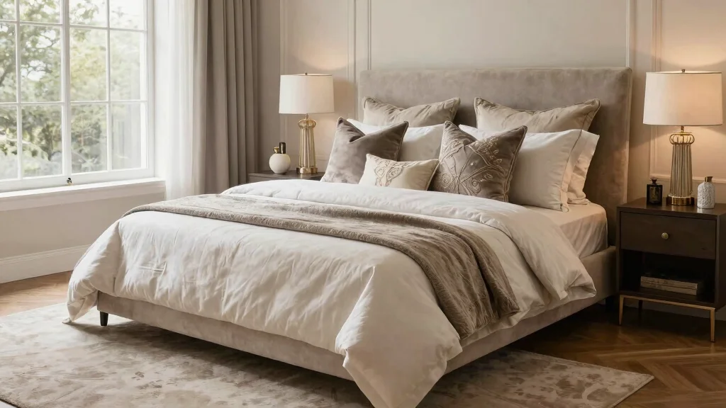 18 King Bed Throw Pillows Arrangement Ideas for Elegant Master Bedrooms