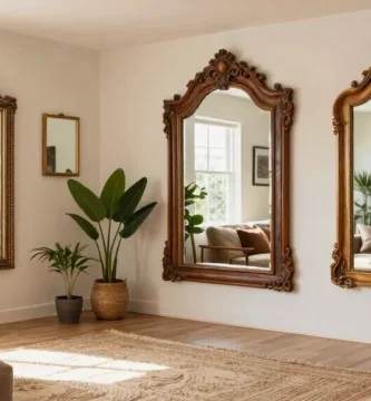 18 Large Mirrors in Living Room Wall Ideas