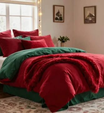 18 Red and Green Bedding Ideas for Bold Bedrooms