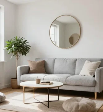 18 Small Round Mirrors on Wall Ideas for Compact Spaces