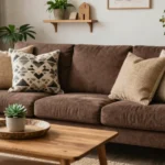 18 Sustainable and Stylish Brown Couch Throw Pillow Ideas