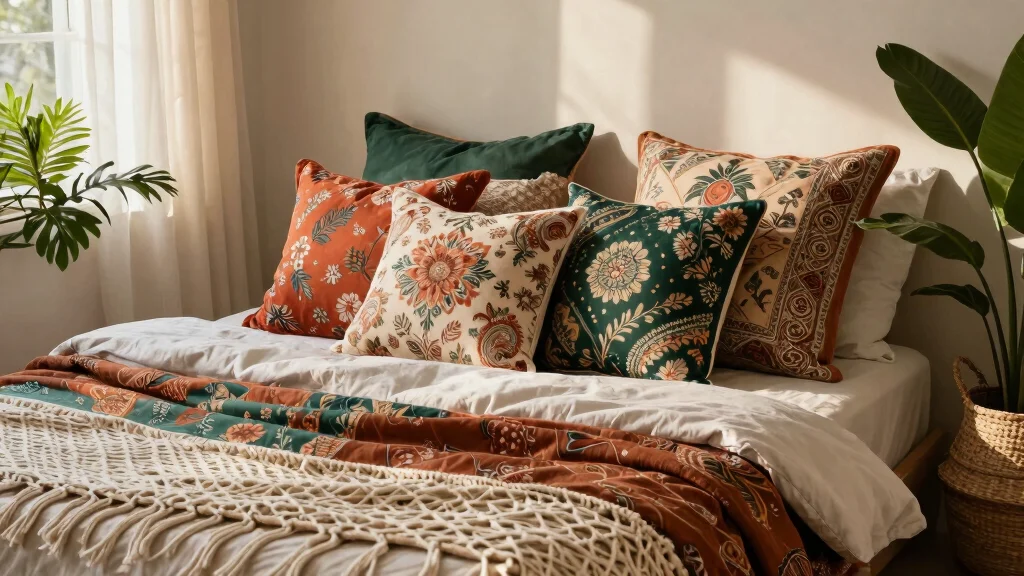 18 Throw Pillows on Bed Styling Ideas