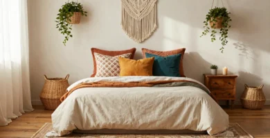 19 Bed Throw Pillows Arrangement Ideas
