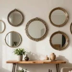 19 Circular Mirrors on Wall Decor Ideas