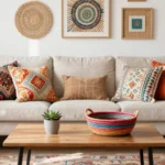 19 Colorful Throw Pillows Living Room Ideas