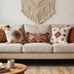 19 Couch Decor Ideas with Throw Pillows