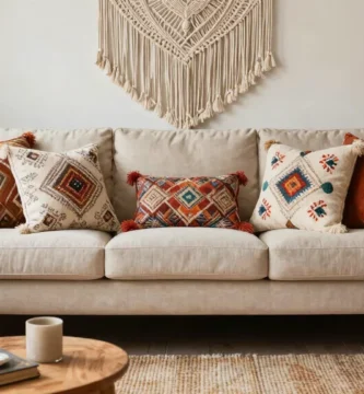 19 Couch Decor Ideas with Throw Pillows