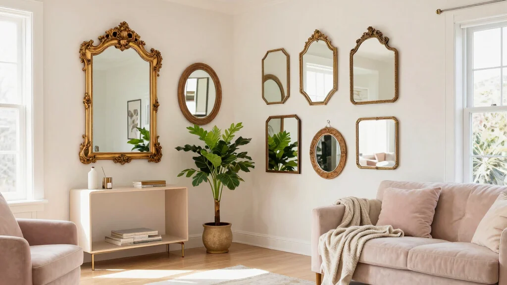 19 Decorative Mirrors Wall Living Room Ideas