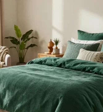 19 Emerald Green Bedding Ideas for a Sustainable and Stylish Bedroom