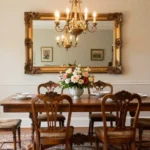 19 Large Mirrors in Dining Room Wall Ideas