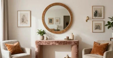 19 Round Mirrors on Wall Ideas for Stylish Homes
