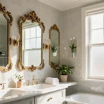 19 Wall of Mirrors Bathroom Ideas for Bright Spaces